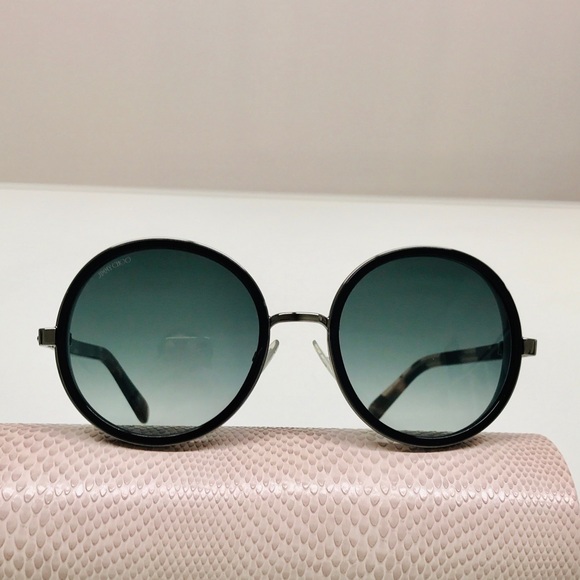 NWT Jimmy Choo Andie 807/9O Black Sunglasses - Picture 6 of 8